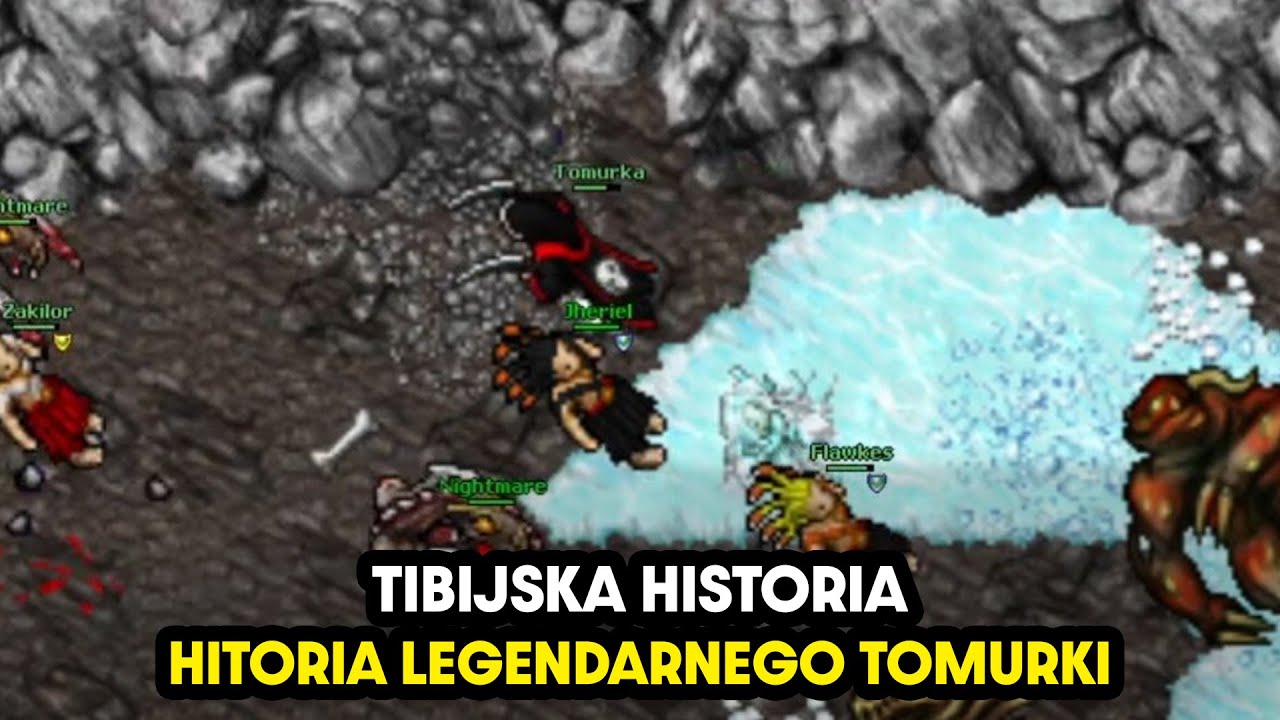 POLSKA LEGENDA KT&Oacute;RA ZROBIŁA TO W TIBII! | Tibia Legends History