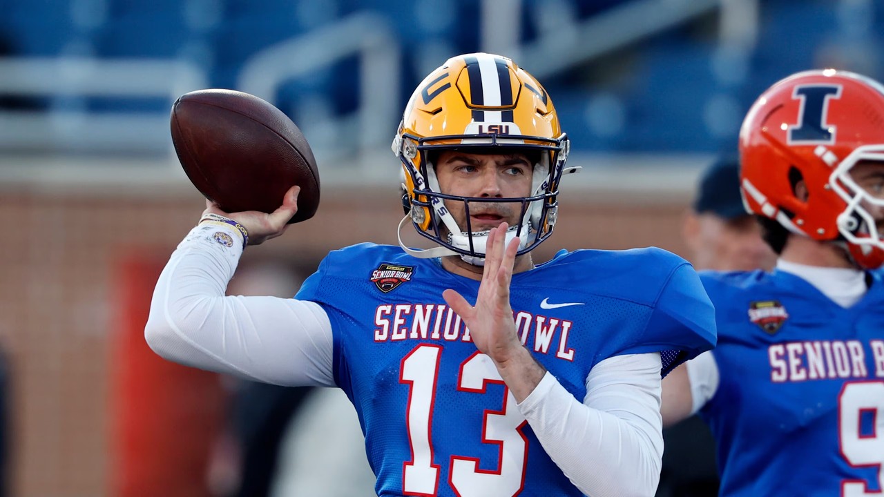 All-22: Garrett Nussmeier Senior Bowl Practice | Every Throw