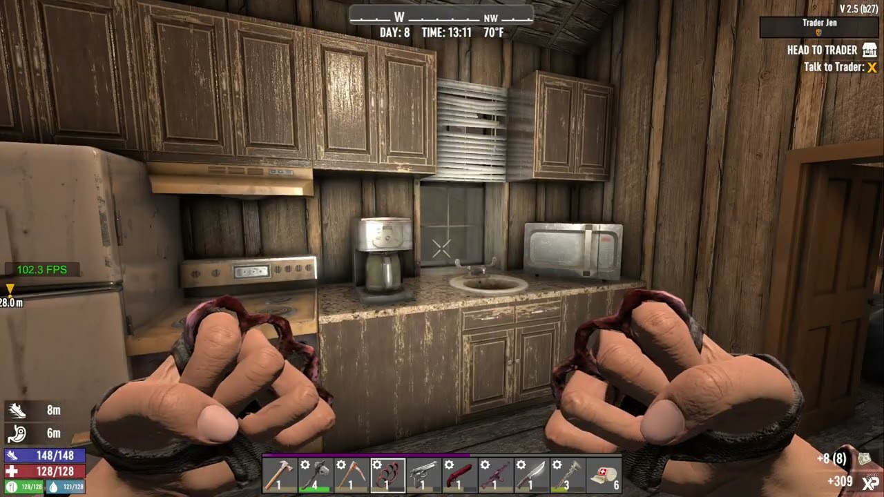 7 Days to Die PC (Ver. 2.5) Brawler Episode 11: To the Burnt Forest