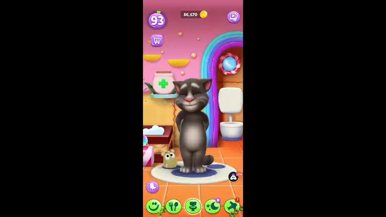 English My Talking Tom 2 : 👍 Good stream | Playing Solo | Streaming with Turnip