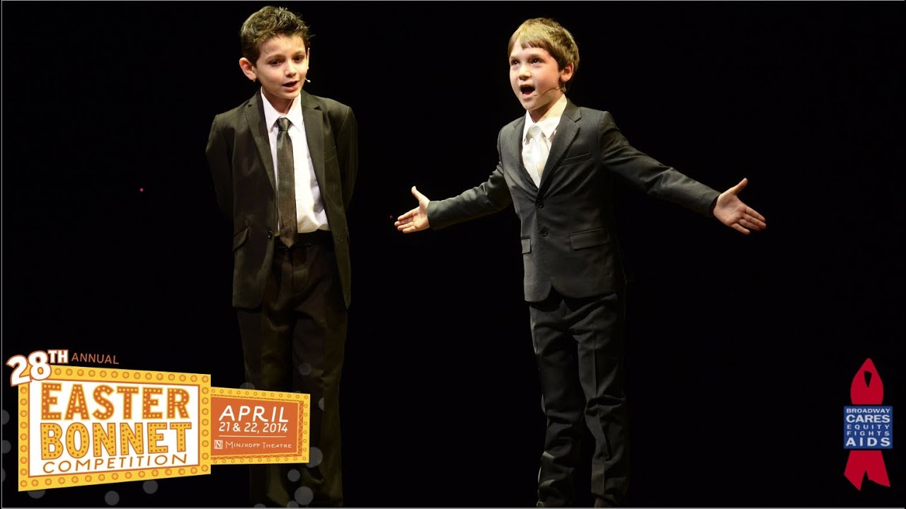 Newsies at Easter Bonnet Competition 2014