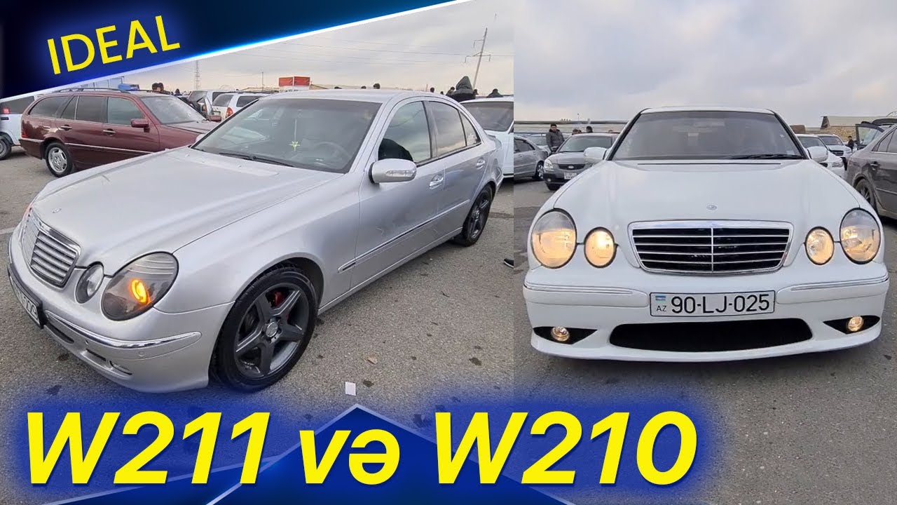 W210 yoxsa W211 seçərdiz? 4 fara və Panorama Mercedes qiymətləri 