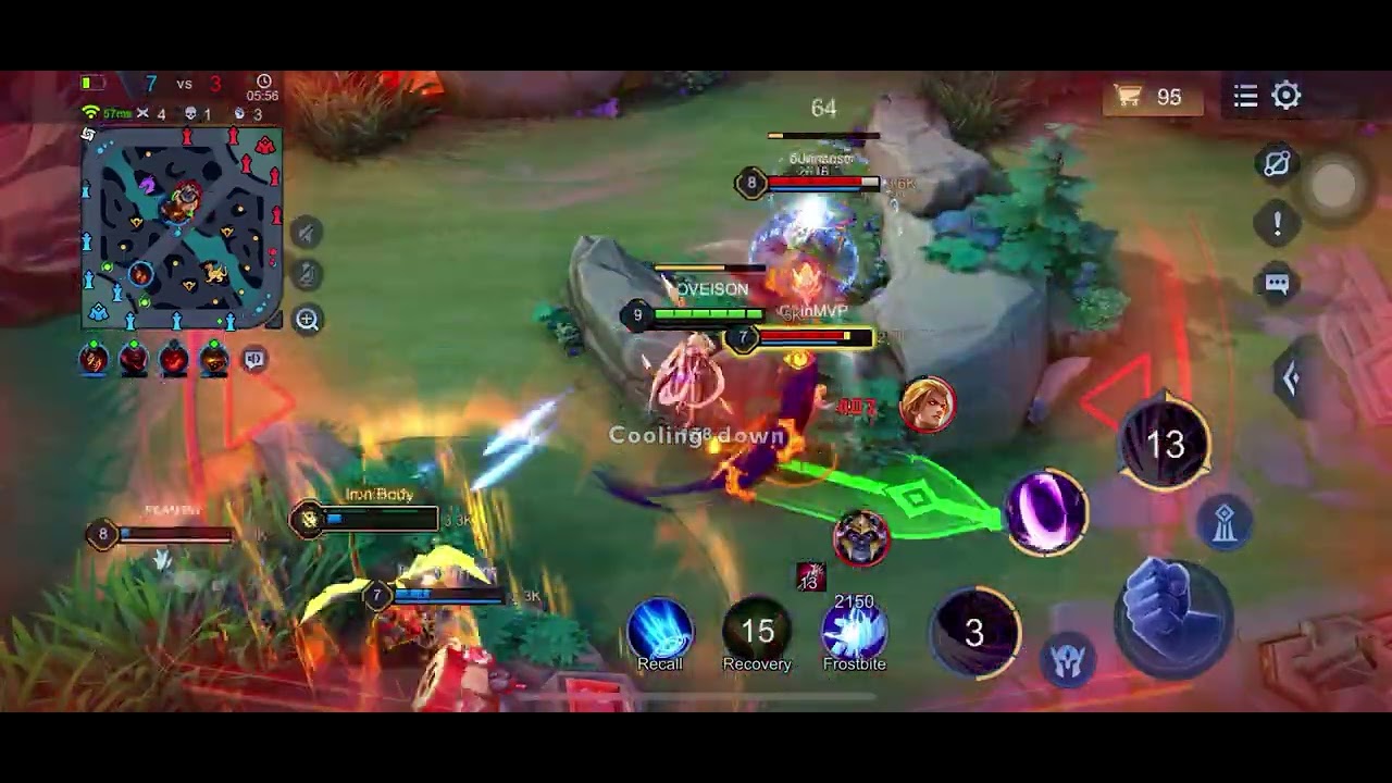 RoV : Dragoness Evosuit Lv 4.7 #butterfly #rov สู้กันมันส์หยด