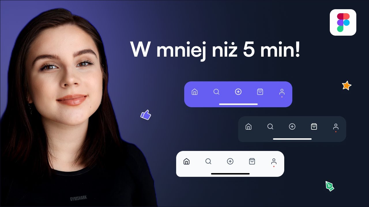 Jak zrobić animowaną nawigacje w Figmie? | Projektowanie responsywne