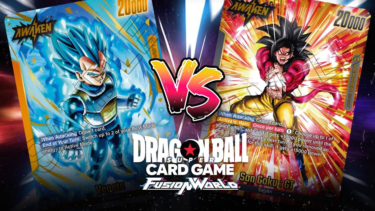 DBSFW - Dragon ball Fusion World - Vegeta Yellow X Goku : GT
