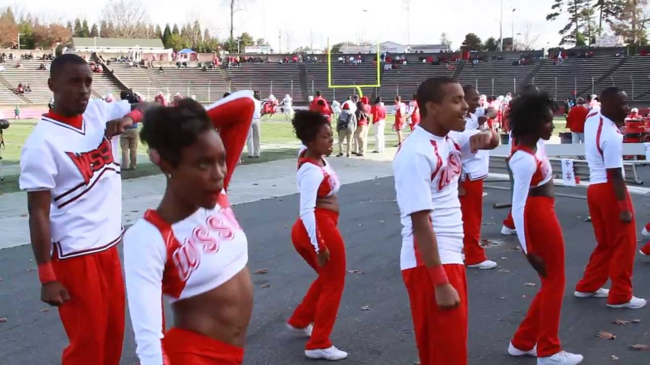 2013 WSSU Cheerleaders, Rams Are # 1. 11-23-13