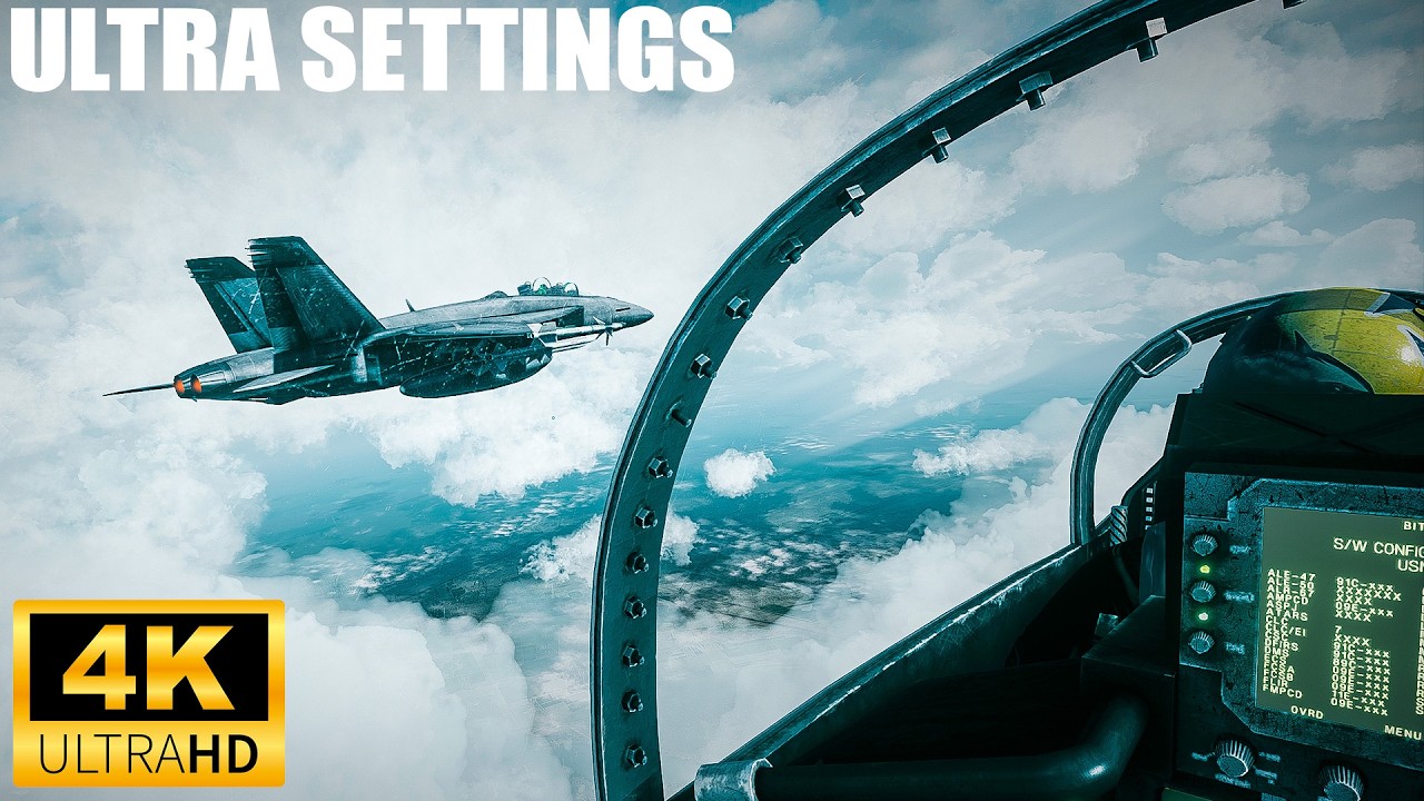 BATTLEFIELD 3 on ULTRA SETTINGS - Jet Mission - 4K 60 FPS