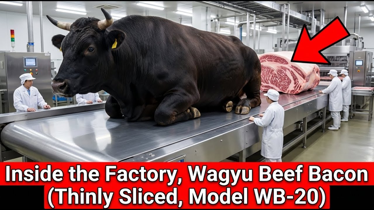 Inside the Factory: Wagyu Beef Bacon Processing – Injection Curing & Smoking Optimization