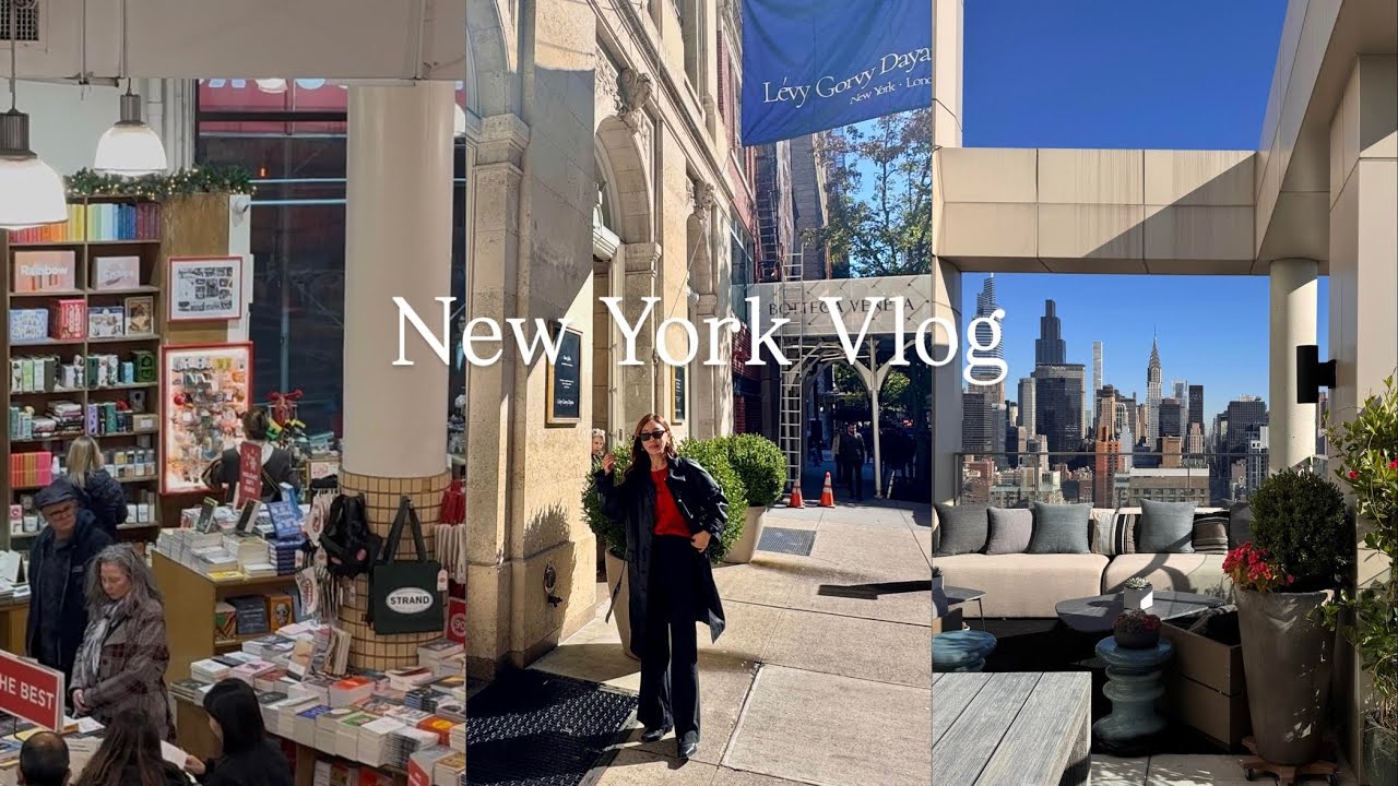 New York Vlog 🗽 | Fall in Central Park 🍂 + What I Eat in a Week (Birley Bakery, Banh Anh Em)