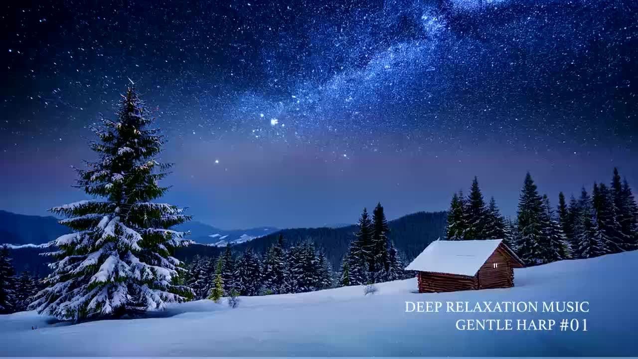 🌲 Gentle Harp LIVE – Deep Relaxation Music