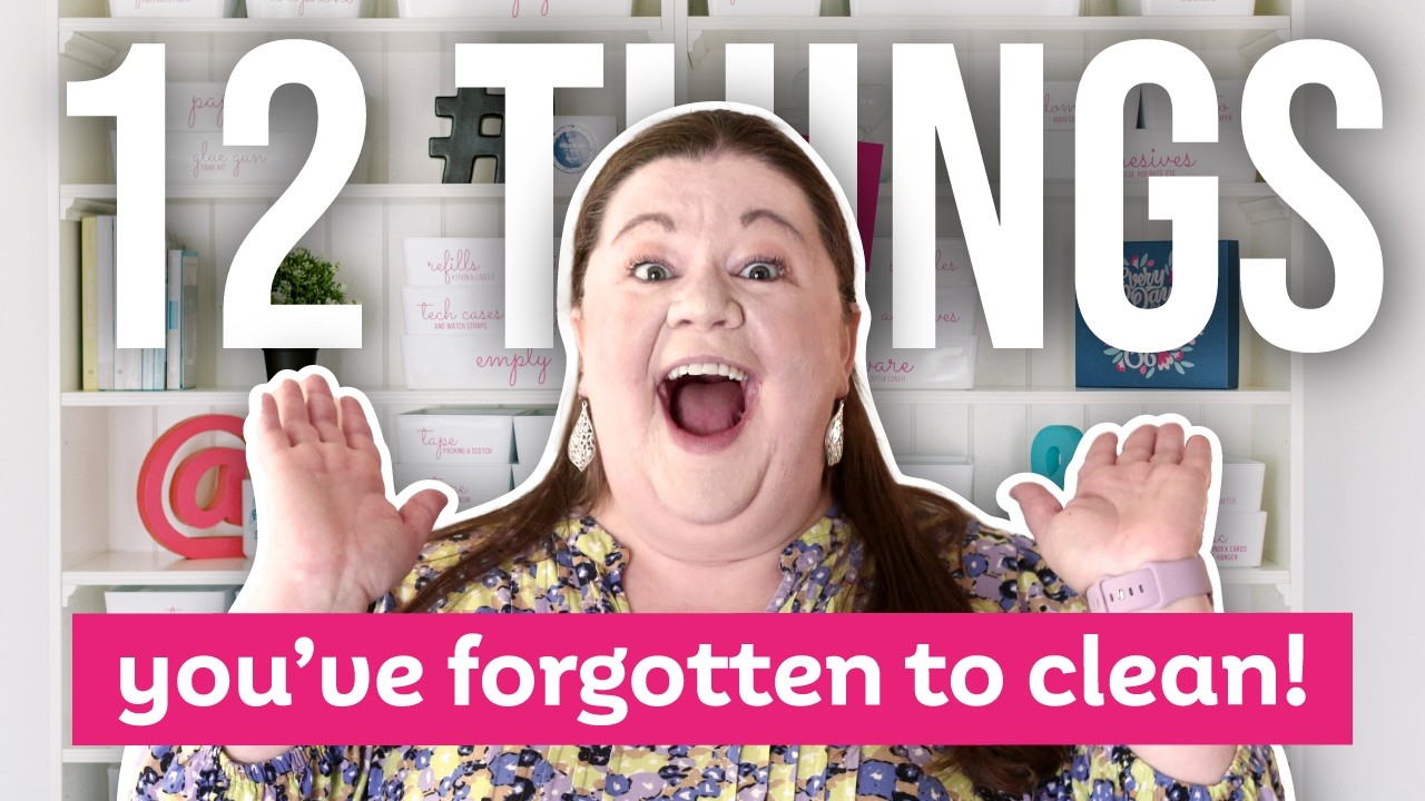 12 Things You Probably Forgot to Clean