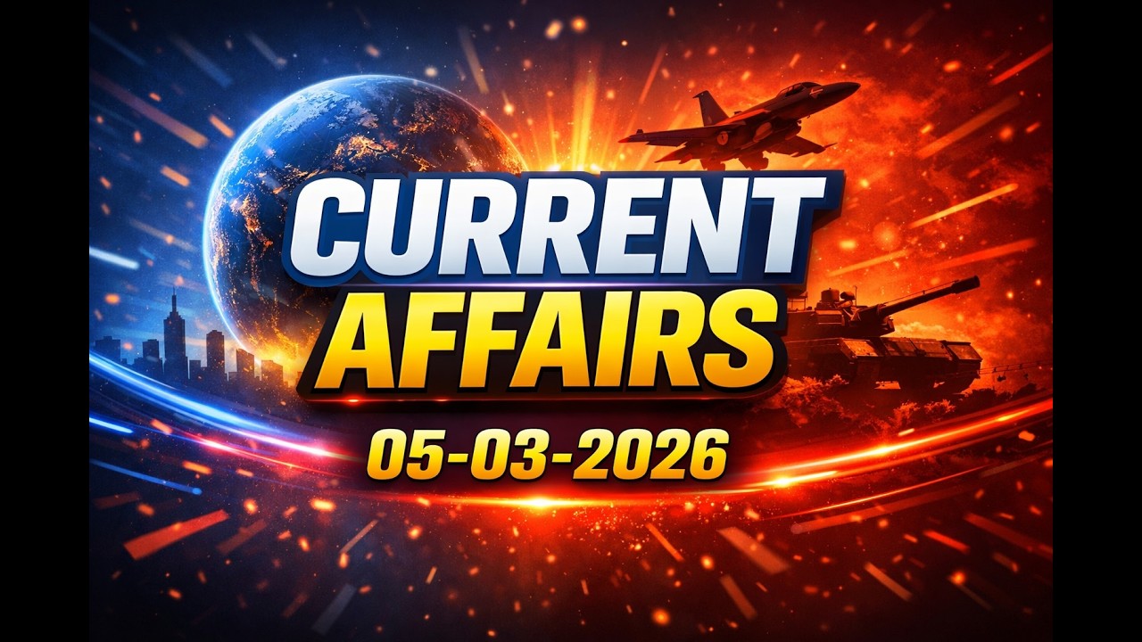 Current Affairs 05 March 2026 | Daily CA for Competitive Exams