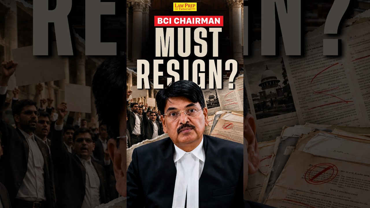 Lawyers Demand Resignation of BCI Chairman After NALSAR Row! #shorts