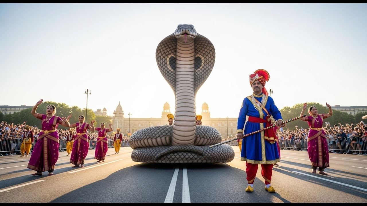India’s Most Majestic Animal Parade Ever | 100 Giant Creatures, One Grand Ceremony (8K Documentary)