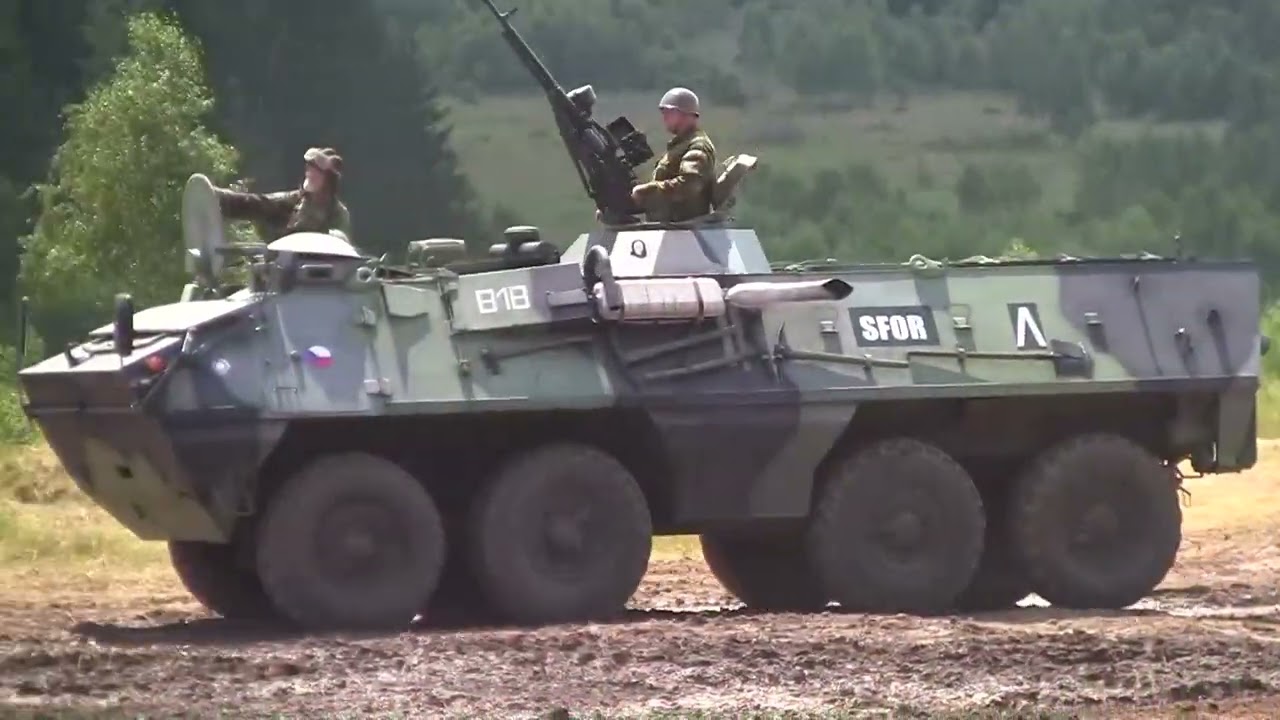 Bahna 2024 ukázka OT-64 SKOT