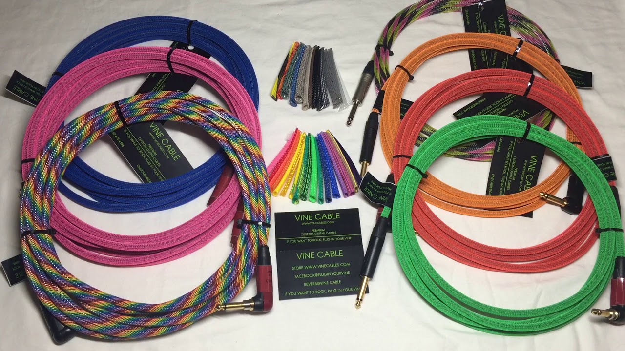 Vine Cable UV Reactive colors