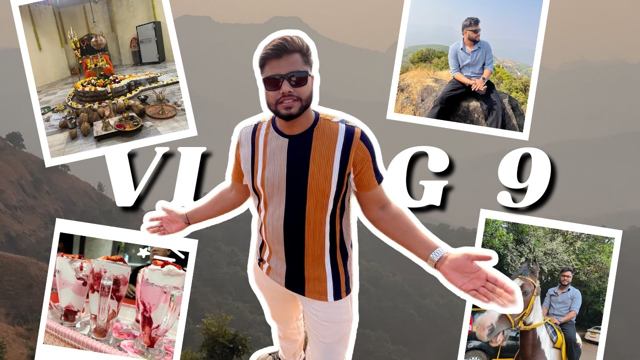 Mahabaleshwar Travel Vlog | Northcoat Point & Shree Kshetra Mahabaleshwar Mahadev Mandir | Vlog 9