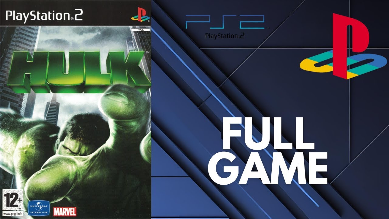 Hulk(PS2) - Full Game Walkthrough / Longplay [2560p QHD 60fps]
