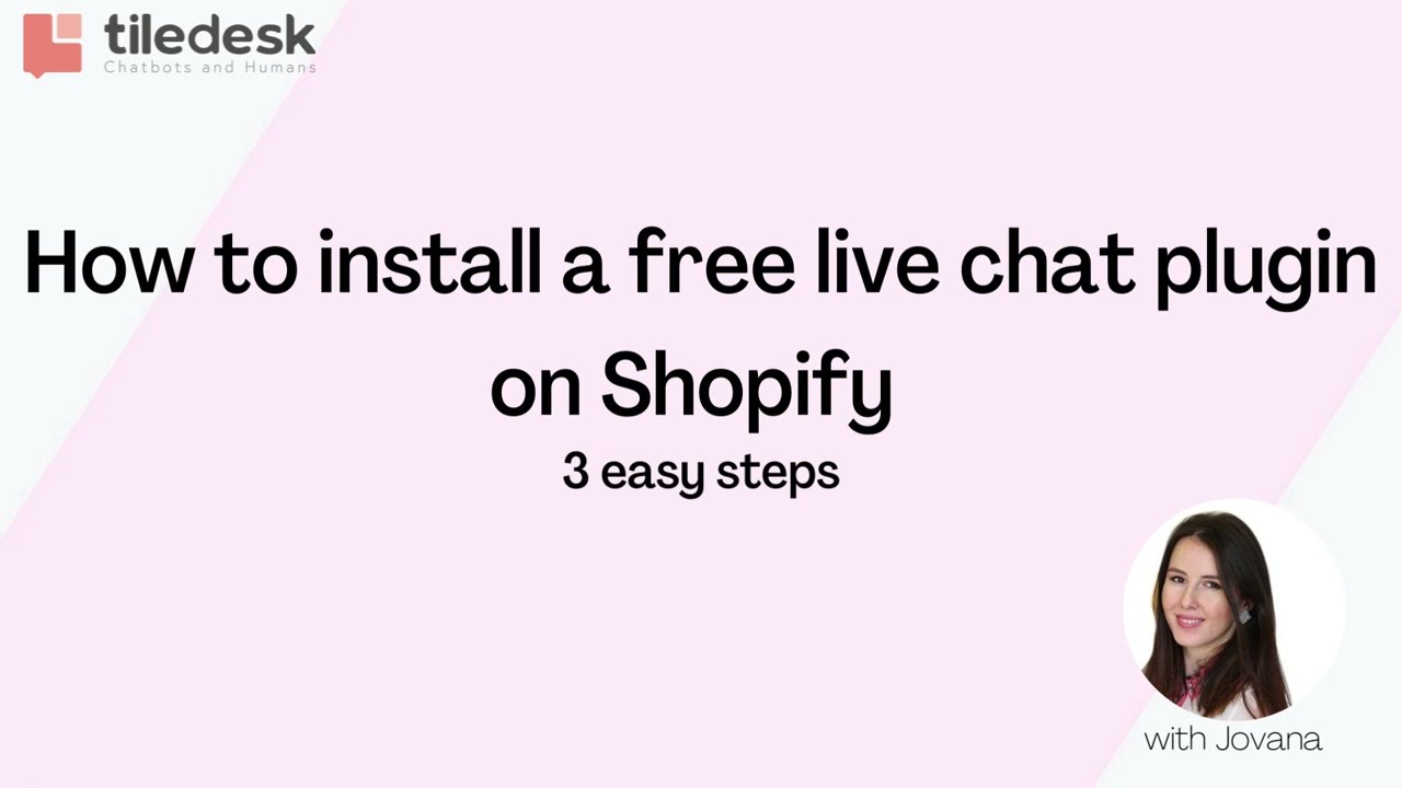 How to install a free live chat plugin on Shopify