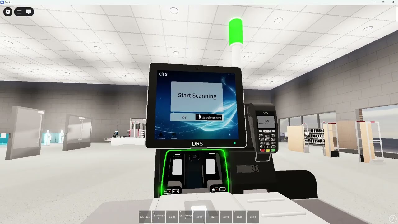 Roblox Self Checkout Demonstration