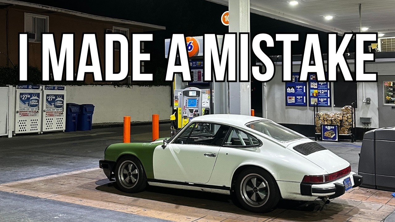 Я совершил ошибку со своим Porsche 911 с двигателем Honda.
