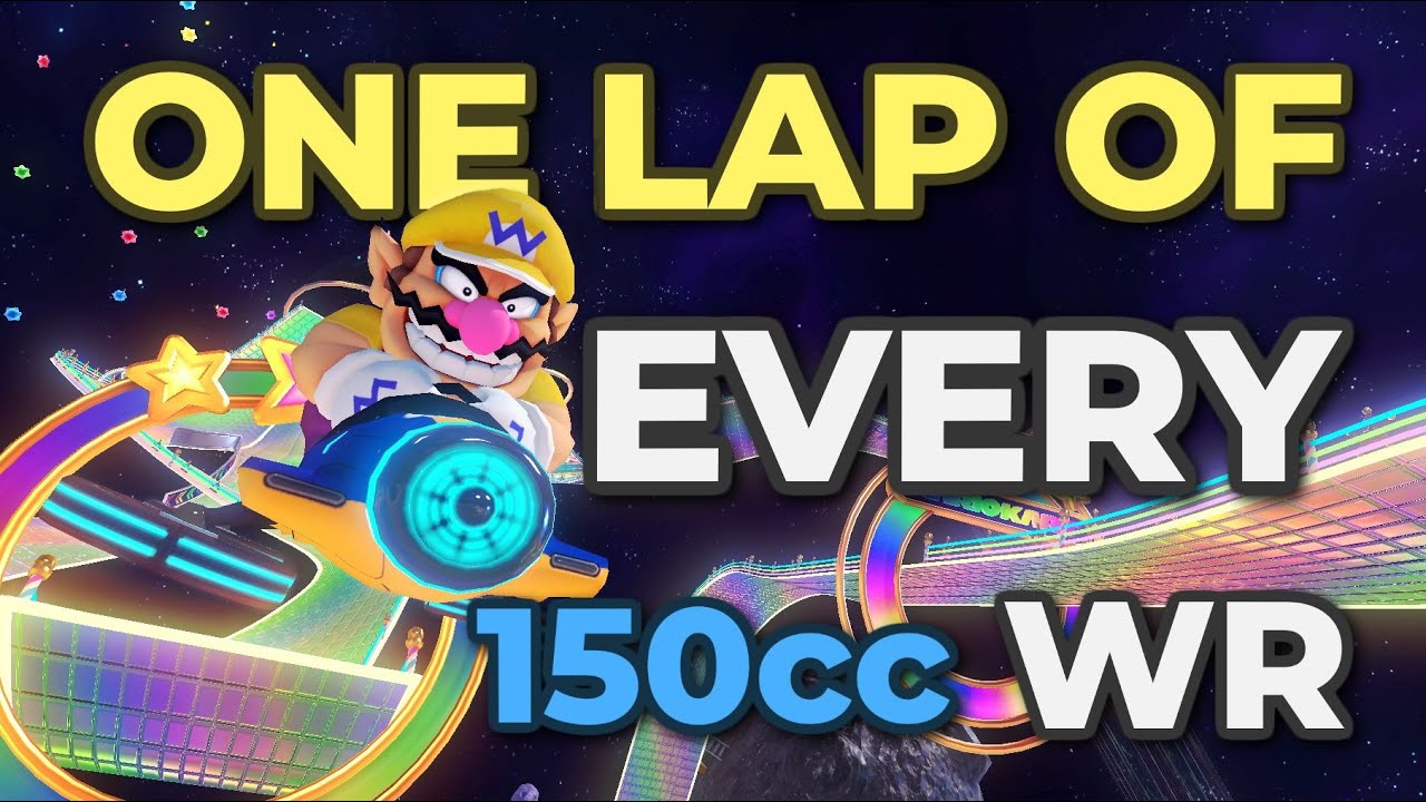 ONE Lap of EVERY World Record (Mario Kart 8 Deluxe)