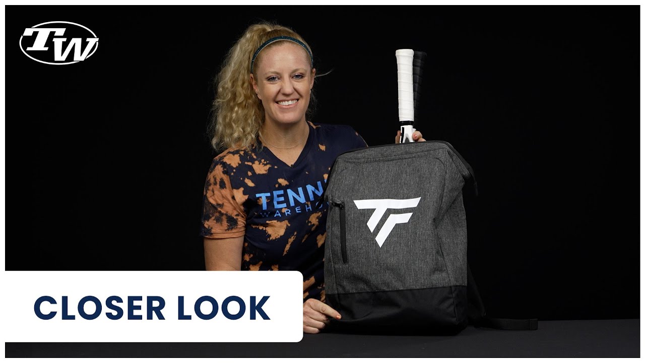Take a closer look at the Tecnifibre All Vision Tennis Backpack Bag!