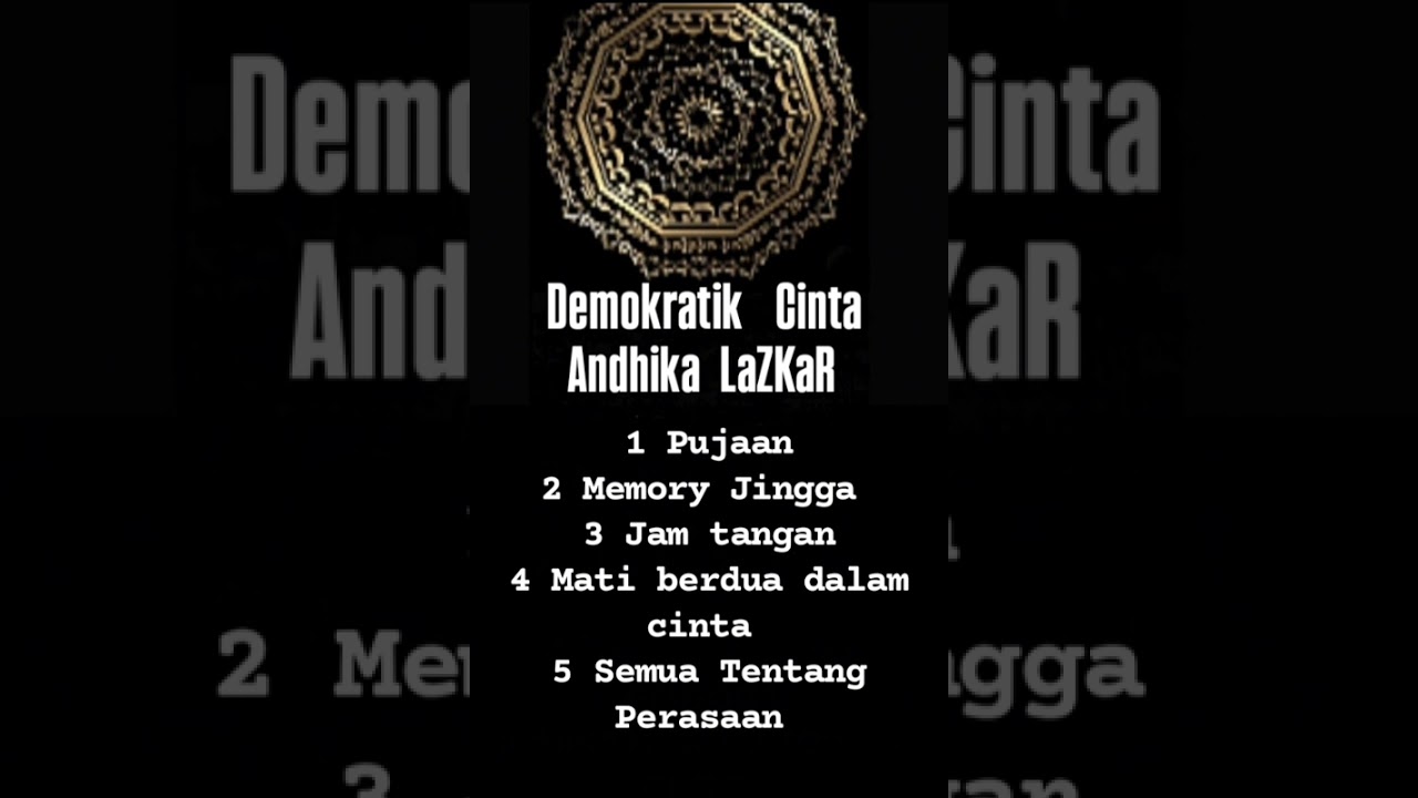 9 November 2025 IDEA MUSIC &  LYRICS Andhika LaZKaR 