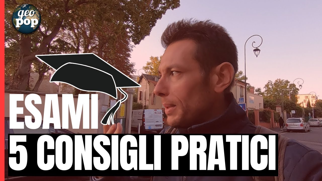 COME PREPARARE GLI ESAMI UNIVERSITARI AL MEGLIO: 5 CONSIGLI PRATICI