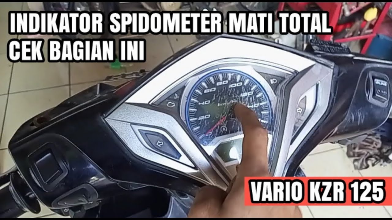 ILMU MAHAL❗Indikator spidometer mati,ini penyebabnya || Honda Vario 125 old
