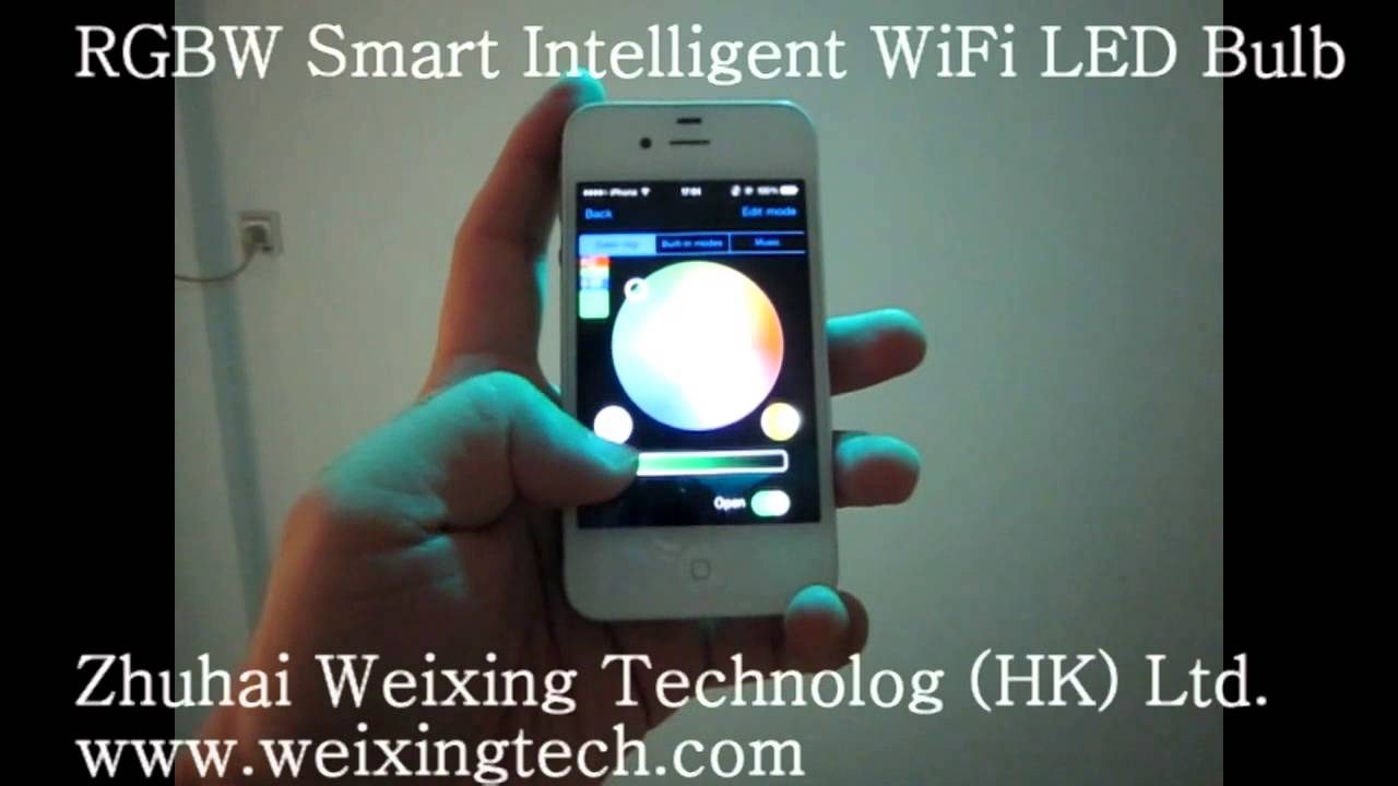 China LED Lights China LED Bulb Light Tientec WiFi LED Bulb Intelligent Smart LED Bulb