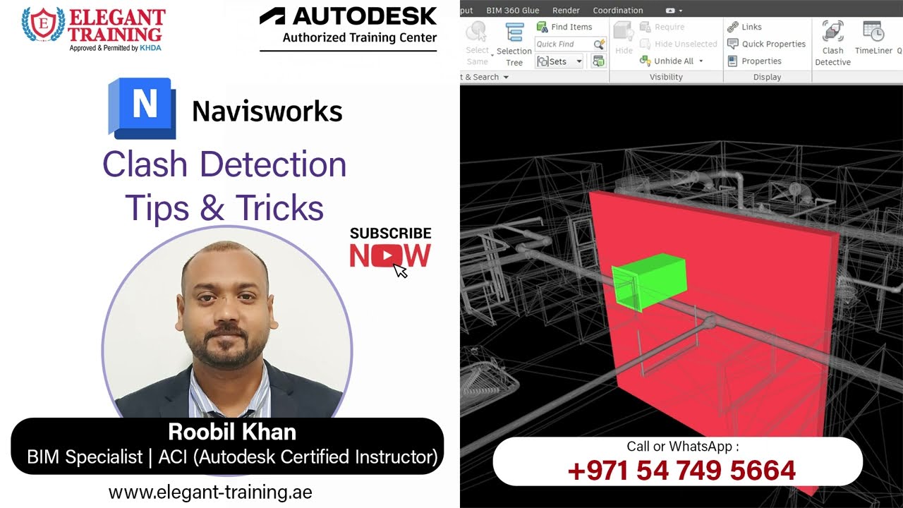 Master Clash Detection in Navisworks & Streamline Your BIM Workflow!