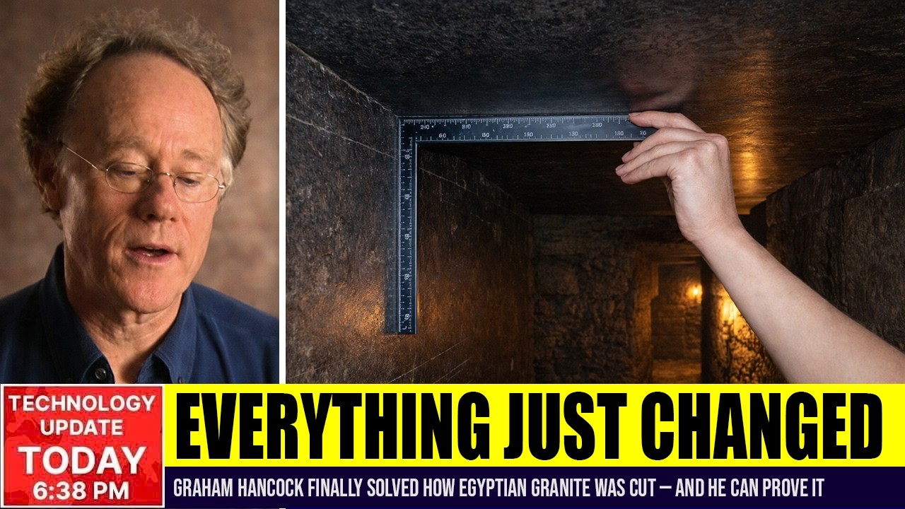 Graham Hancock Finally Solved How Egyptian Granite Was Cut — And He Can Prove It