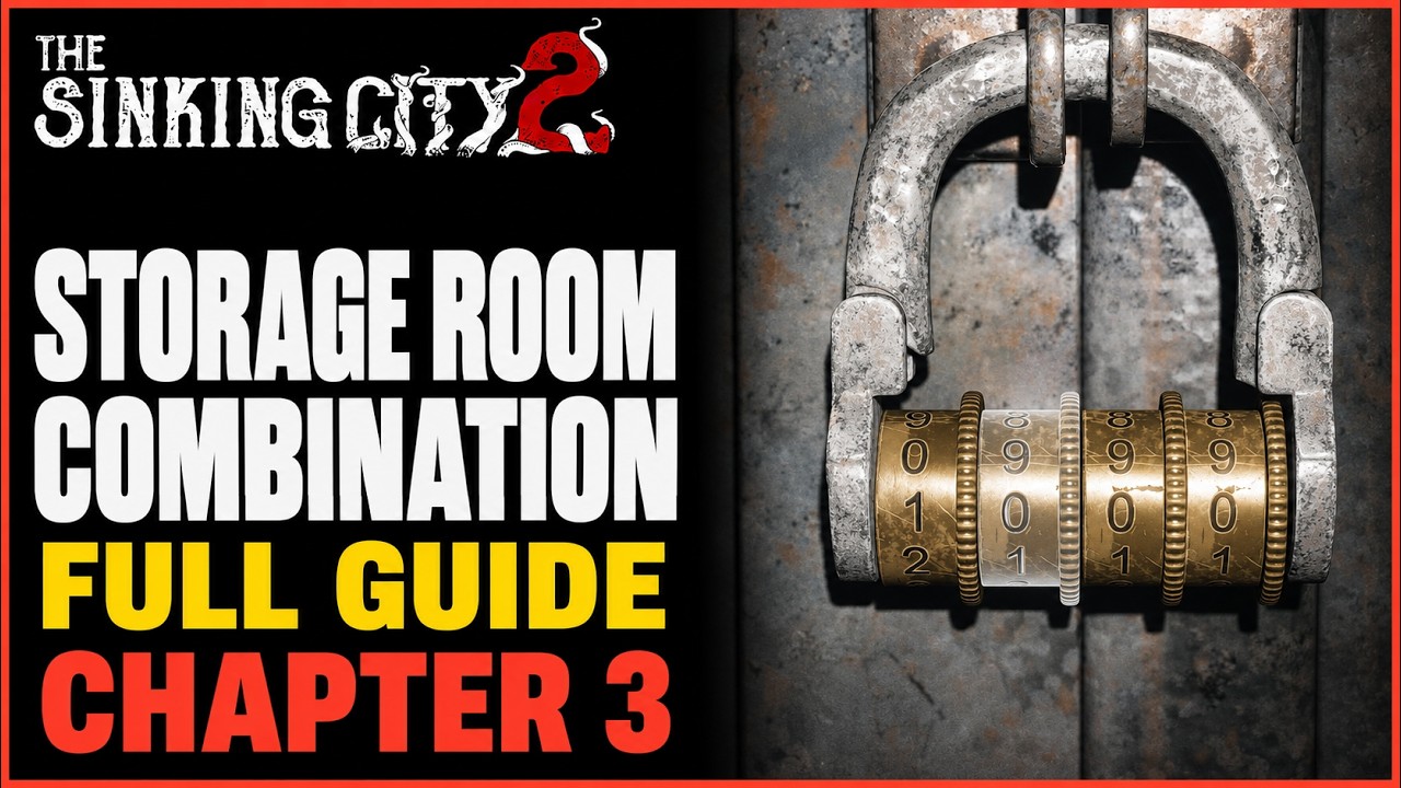 Sinking City 2 - The Storage Combination Lock in Chapter 3 - How to Open It