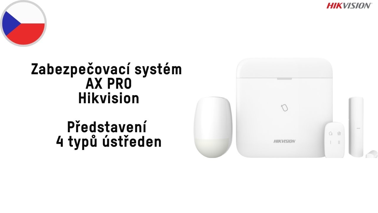 Hikvision Czech | Bezdr&aacute;tov&yacute; zabezpečovac&iacute; syst&eacute;m AX PRO