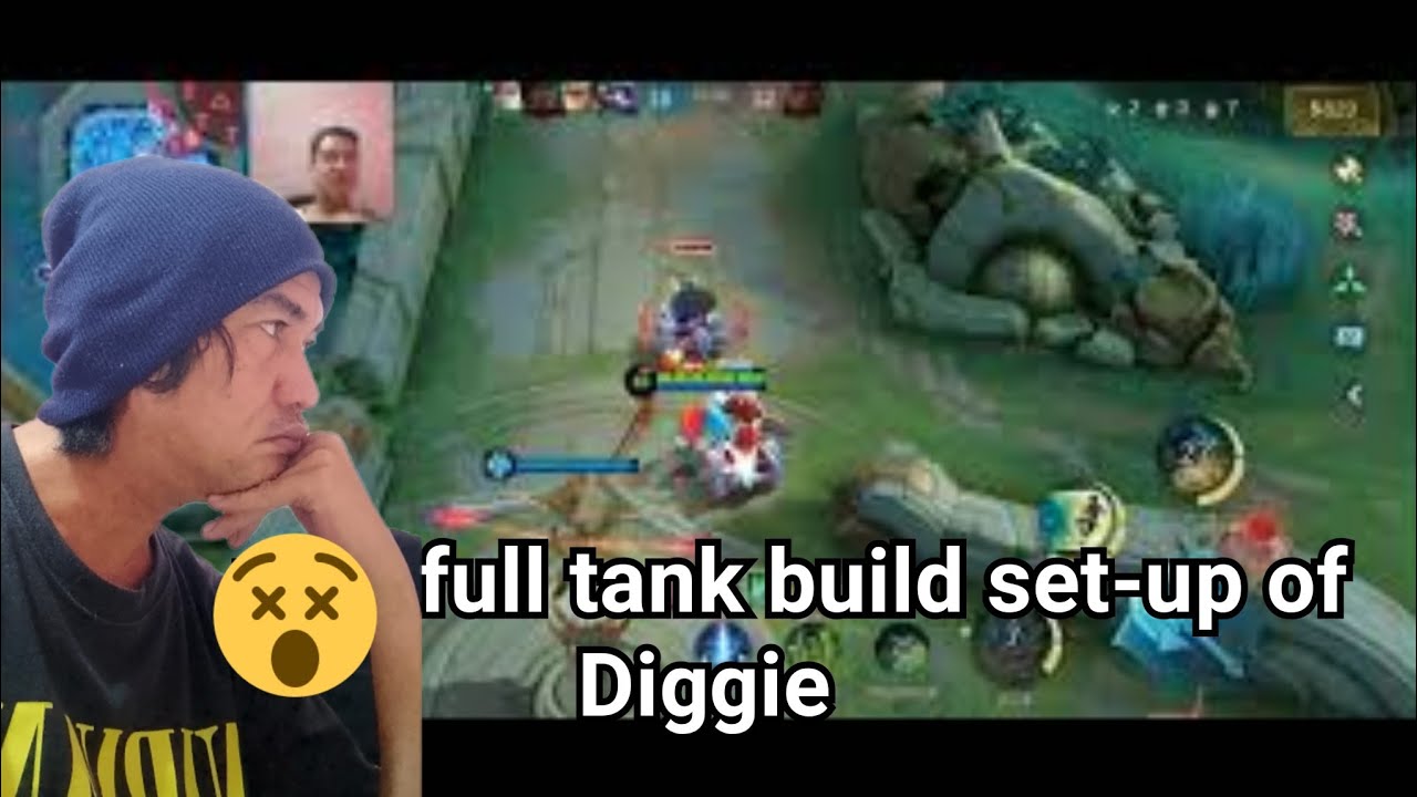 The new full tank build set-up of Diggie