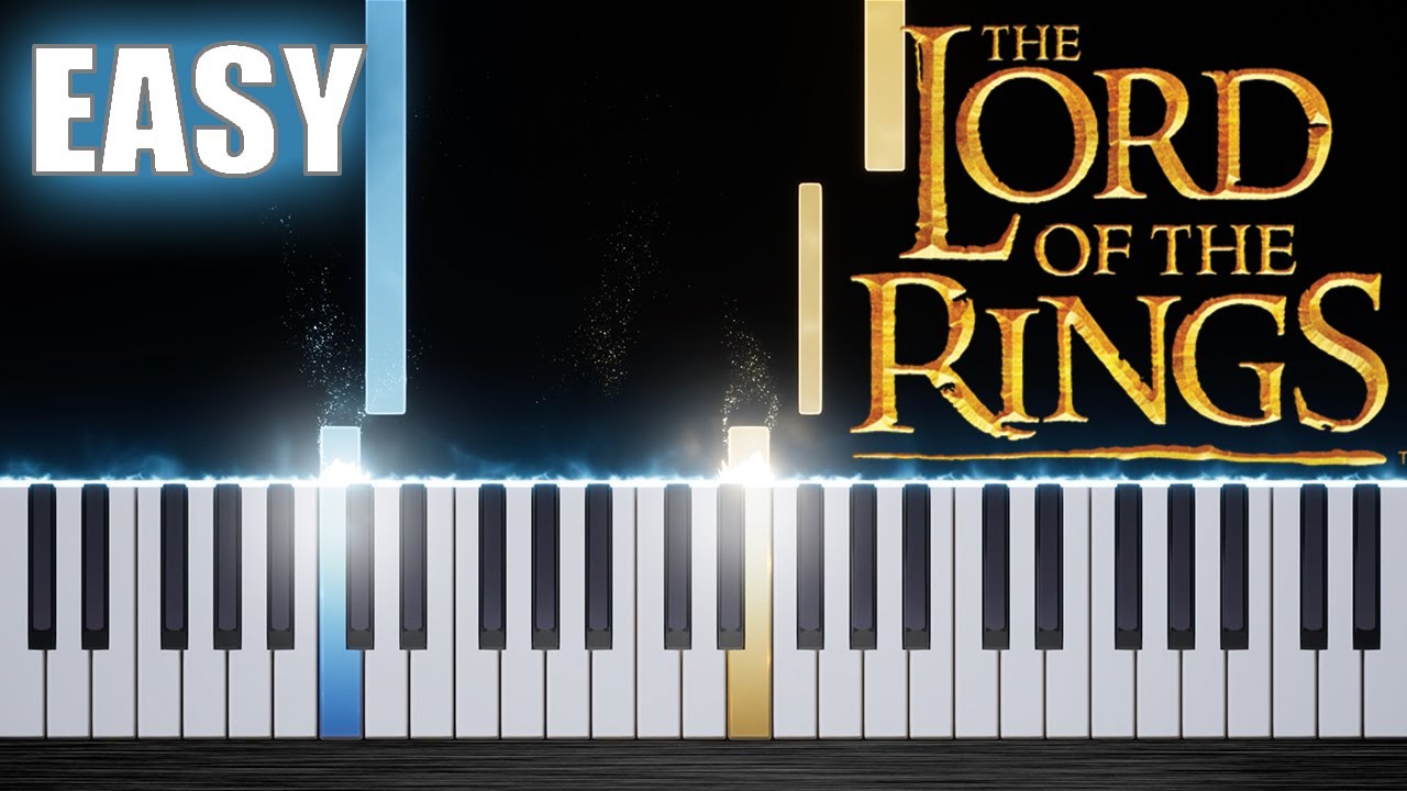 Rohan Theme - EASY Piano Tutorial by PlutaX