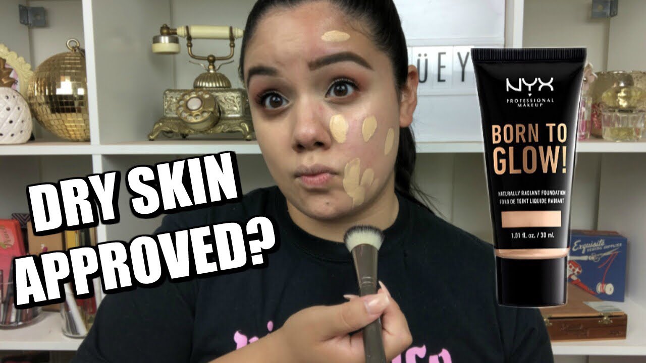 NYX BORN TO GLOW FOUNDATION REVIEW