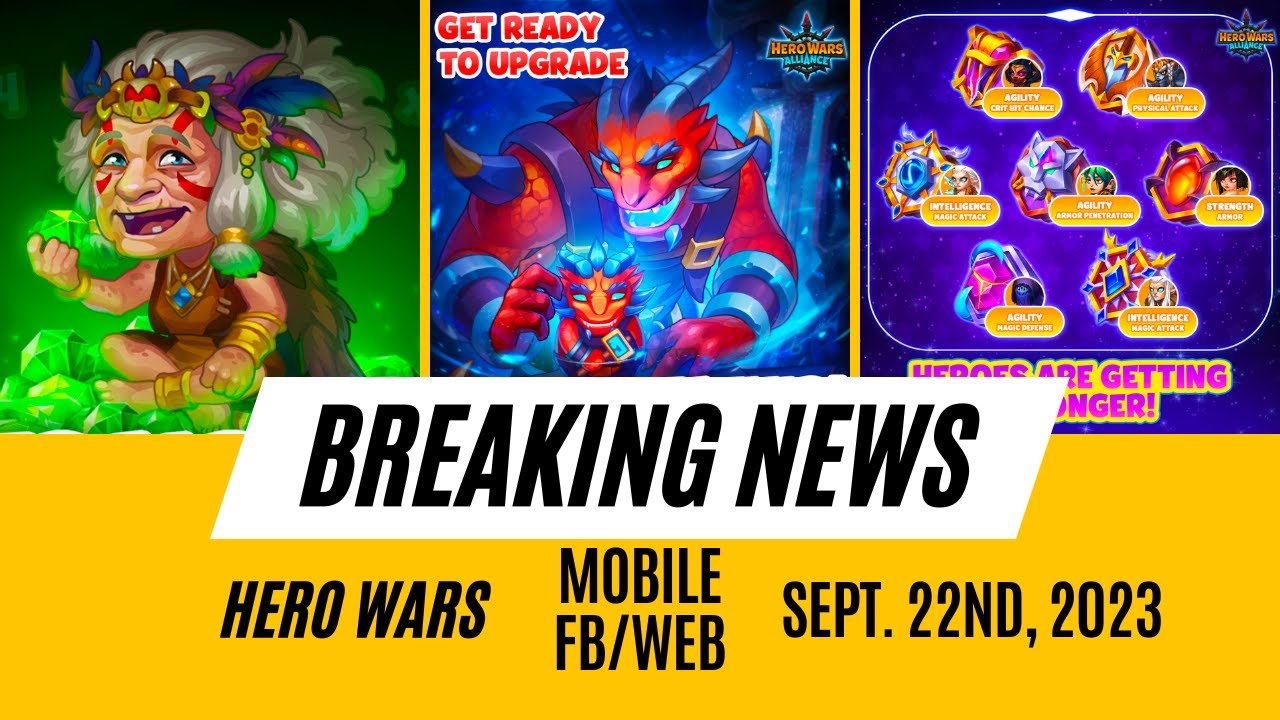 Breaking Hero Wars News! September 22nd 2023
