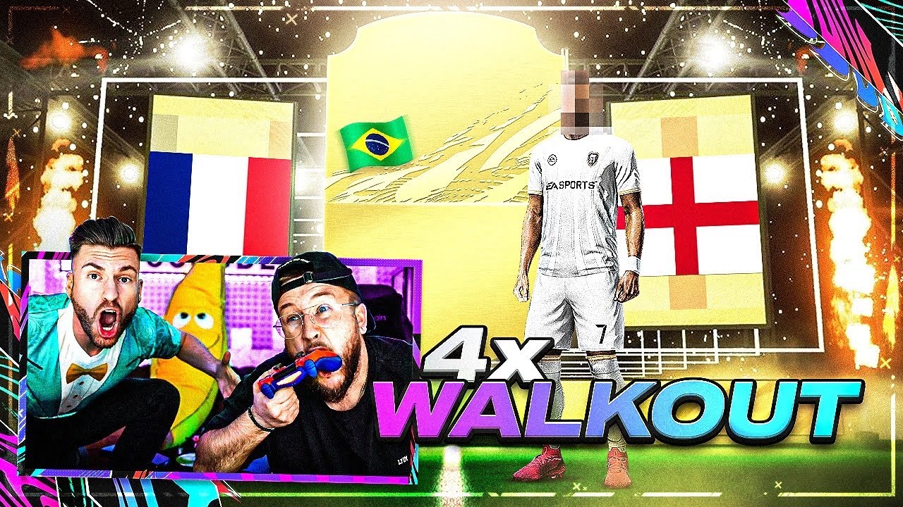 FIFA 21: UFF 4x WALKOUT + PRANK im ERSTEN PACK OPENING aus dem neuen STUDIO 😱🔥