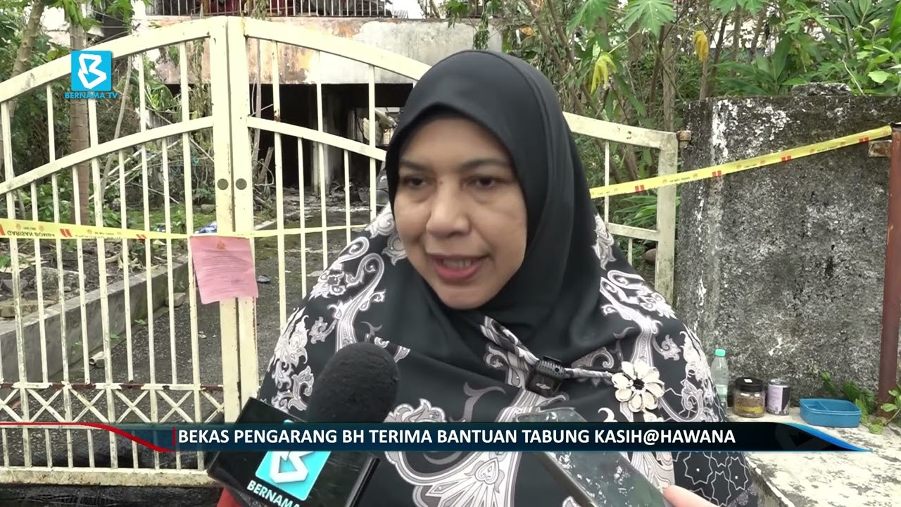 Bekas pengarang BH terima bantuan tabung Kasih@HAWANA
