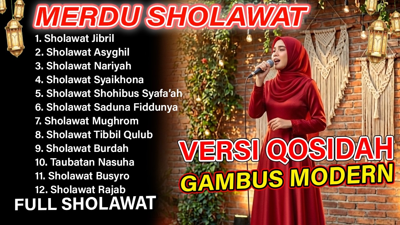 FULL ALBUM PILIHAN QOSIDAH GAMBUS MERDU | QASIDAH MODERN TERBARU | SHOLAWAT NABI | SHOLAWAT JIBRIL