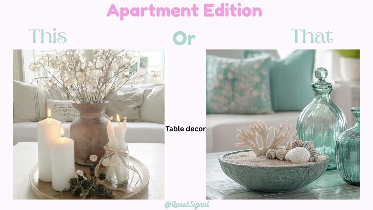 This Or That {Dreamy Apartment} 🏠✨🦋