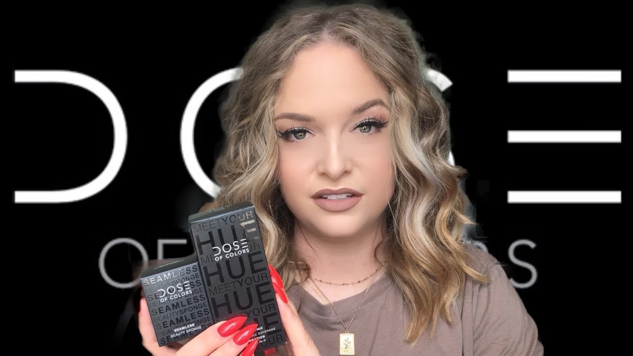 DOSE OF COLORS MEET YOUR HUE FOUNDATION REVIEW + WEAR TEST | MOMOMAKEUP
