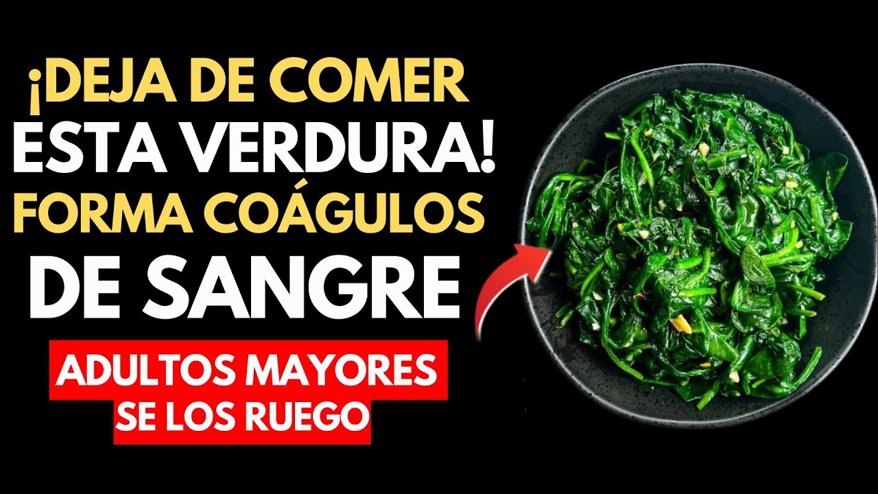 ¿MAYORES DE 60? ESTOS VEGETALES aumentan el RIESGO DE DERRAME CEREBRAL en una noche (médico explica)