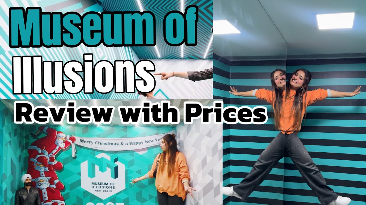Museum of illusions delhi ticket price | Illusion museum delhi cp | Museum of illusions delhi vlog