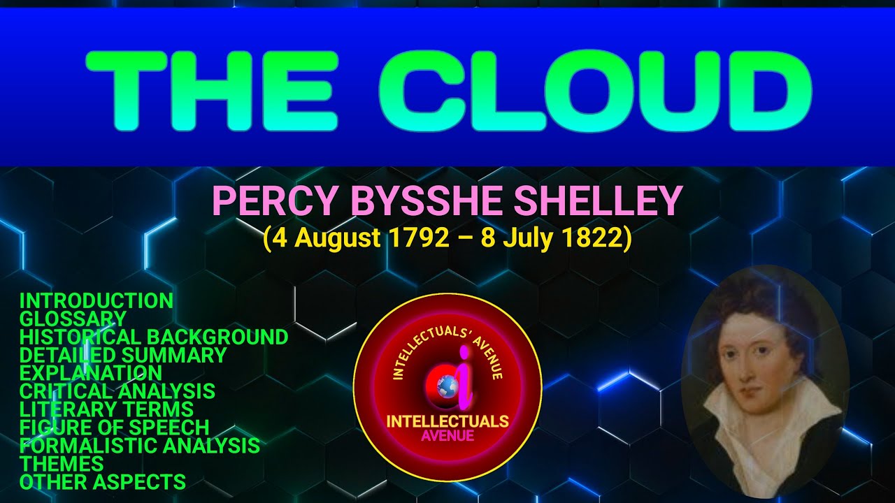 The Cloud by Percy Bysshe Shelley Translation Literary Terms  Hindi Urdu