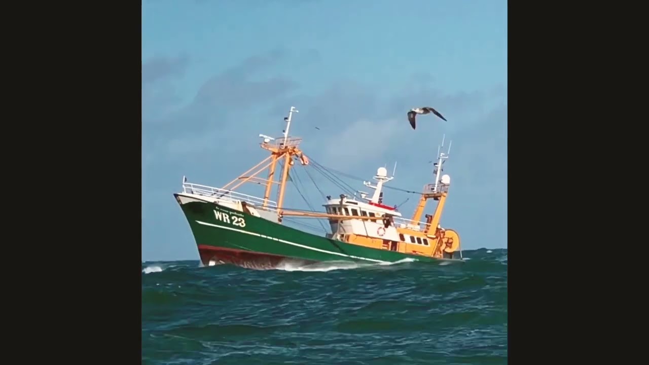 WR23 &ldquo;De Vrouwe Geertruida &ldquo; Ship fishing the North Sea