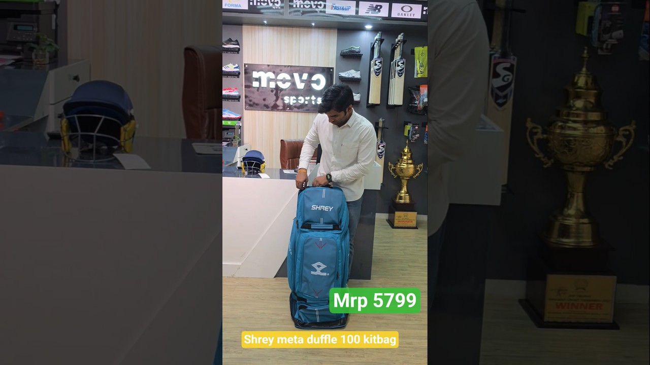 Shrey Meta Duffle 100 kitbag # #cricket #shrey #cricketequipment #cricketgear #cricketshorts#kitbag