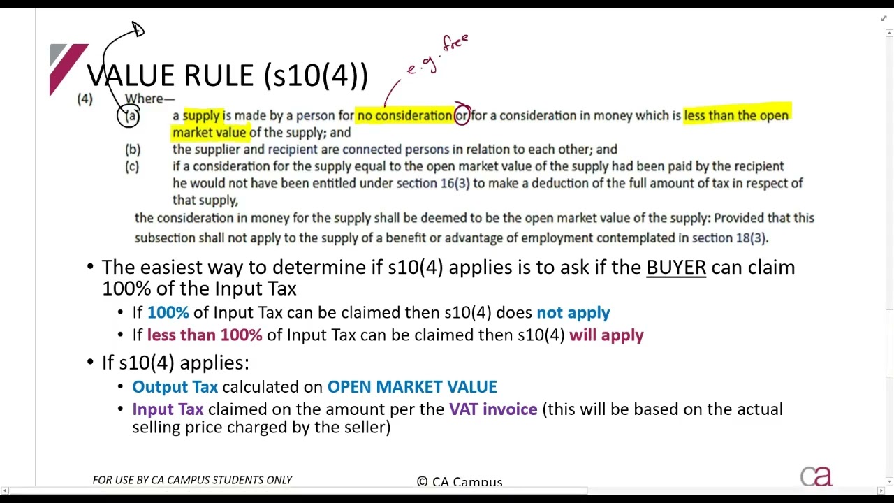 VAT: Part 2.1 - Connected Persons 12min